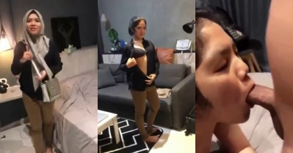 Jilbab Indo Lagi BU Open BO Ngentot Sama Bule