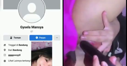 Video Gysela Tiktok Viral Colmek Pakek Terong